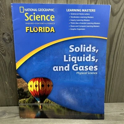 National Geographic Science Learning Masters, Solids, Liquids, & Gases, New - Image 1 of 4