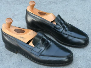 J.M. Weston Business Schuh Braun Gr. 7,5 C  EU 41 Leder PennyLoafer Herrenschuh - Bild 1 von 12