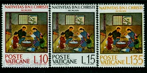1964 Christmas,japanese Nativity Scene by Kimiko Koseki,Vatican,Mi.464,MNH - Picture 1 of 1
