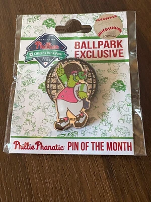 2025 Phillie Phanatic June Pin of the Month-Disco Ball 70's Phanatic ! - Image 1 of 3