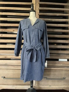 NWT Womens Jones New York Demin Dress Size 10 G6.24-25 - Picture 1 of 9