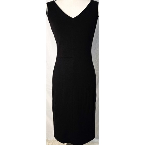 VETEMENTS Abito in guaina MM Lafleur Rachel taglia 2 nero senza maniche elasticizzato XS extra small