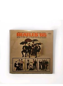 THE BEATLES - Beatles ‘65 - 1st US pressing Capitol T-2228 MONO Rainbow Label - Picture 1 of 9