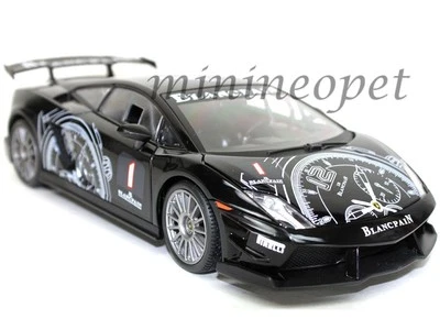 MOTORMAX 79153 LAMBORGHINI GALLARDO LP560-4 SUPER TROFEO #1 1/18 DIECAST BLACK - Image 1 of 2