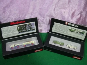 SCHUCO PICCOLO 1/90 DIE CAST METAL LIMITED EDITION SPATEN & WARFTEINER W/BOX - Imagen 1 de 10