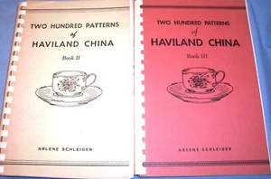 Haviland China Illustrated SCHLEIGER 200 PATTERN IDENTIFICATION Guide Book 2 & 3 - Picture 1 of 6