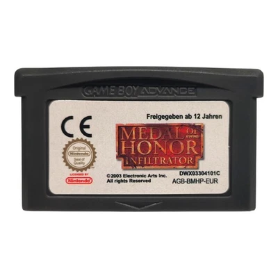 Medal of Honor: Infiltrator (Nintendo Game Boy Advance, 2003) - Image 1 of 3