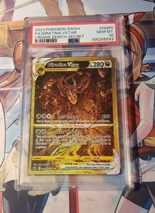 Giratina VSTAR GG69/GG70 Secret Rare Pokemon Crown Zenith PSA 10 GEM MINT - Picture 1 of 2