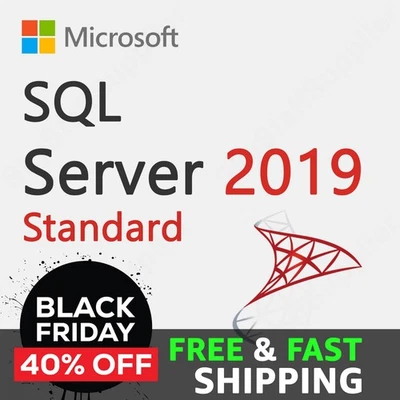 Microsoft SQL Server 2019 Standard 24 Core License - BRAND NEW Retail PACK - Image 1 of 4