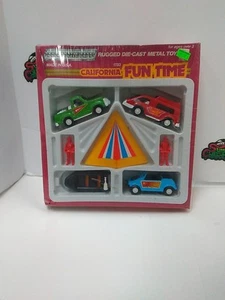 1979 Tootsietoy California Fun Time 6 Piece Set 1:43 1970s 1733 w/Hang Glider - Picture 1 of 9