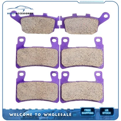 F+R Brake Pads For Honda CBR600F4 1999 2000 CBR600F4i 2001-2006 CBR600RR 2004 - Изображение 1 из 4