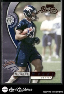 2000 Playoff Absolute RC #234 Muneer Moore /3000 - Picture 1 of 2