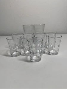 Pasabahce 11er Set Blockoptik Fenster Gläser Becher 9-4 Oz 2-8 Oz - Bild 1 von 11