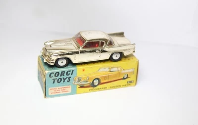 Corgi 211S Studebaker Golden Hawk In Original Box - 1960s Vintage Original - Image 1 of 4