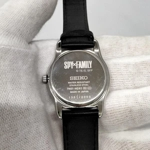 Spy Family x SEIKO collaboration Wrist watch 7N01-HDX0 from Japan Rare Used - Picture 1 of 7