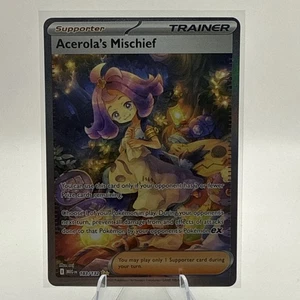Pokemon Mega Evolution Acerola's Mischief (Ilustración Especial Rara) 183/132 - Imagen 1 de 2