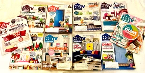LOT OF 10 HGTV MAGAZINES MIXED YEARS Chip & Joanna Ben &Erin Christmas DIY Home - Picture 1 of 9