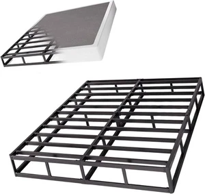 Full Box Spring 5 Inch Low Profile Strong Metal Frame Mattress Foundation,Noi... - Picture 1 of 7
