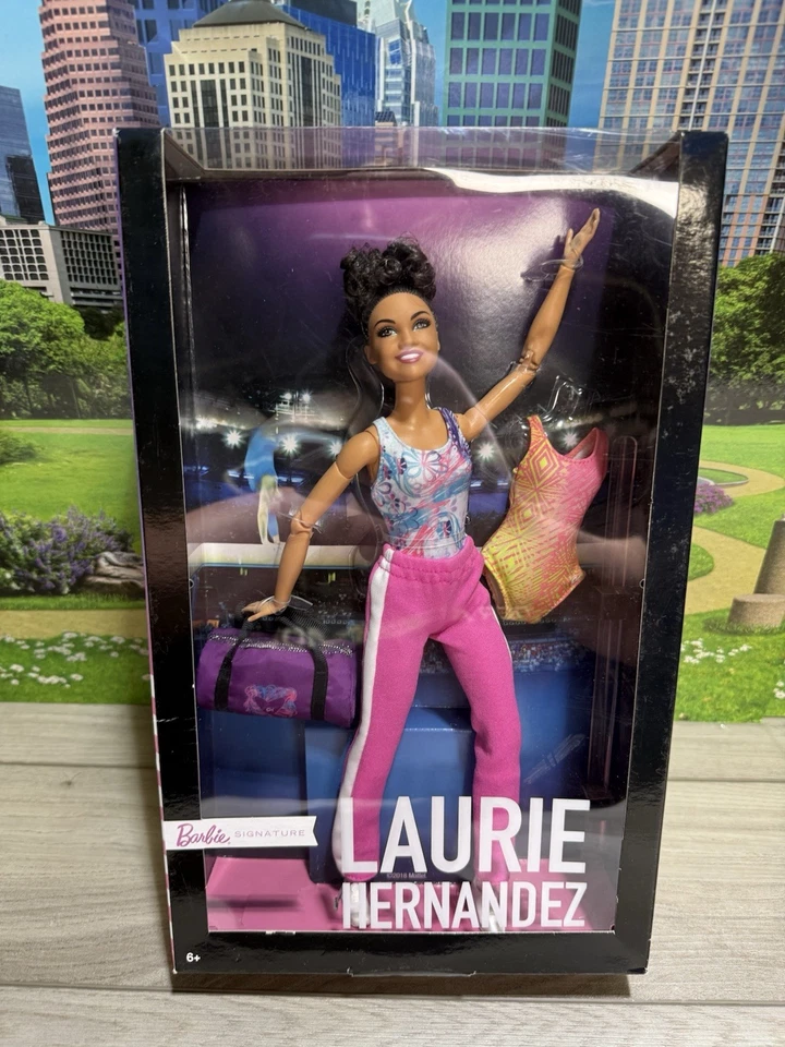 Laurie Hernandez Barbie Signature Doll Mattel FJH69 NRFB