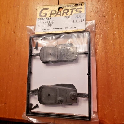 HIROBO  "Shuttle" SF Root End Set,  Part # 0402-543 - Image 1 of 3