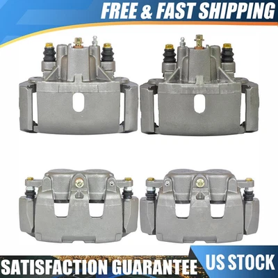 Pinça de freio a disco traseira dianteira Nugeon 4 para 2006 2007 2008 Dodge Ram 1500 - Imagem 1 de 4