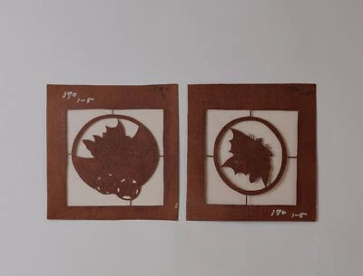 Plantilla Ise Katagami rara. Circa siglo XX41 Foto 1 de 4