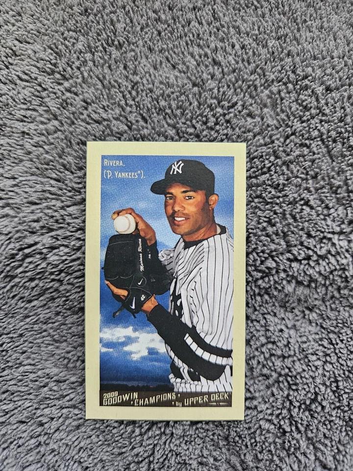 2009 Upper Deck Goodwin Champions Mini #222 Mariano Rivera - Image 1 of 2