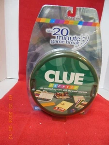 Clue Express Board Game from Parker Brothers 2007 (Travel Game) New / Sealed. - Picture 1 of 6