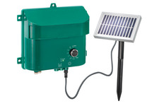 kit irrigazione con centralina programmabile a energia solare per orto e vasi