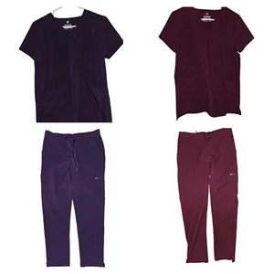 Lote de 4 Exfoliantes de Trabajo Médico Conjunto Completo Para Mujer Conjunto Completo Adar Medio - Imagen 1 de 17