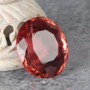 Piedra preciosa suelta corte facetado ovalado 36,50 quilates alejandrita que cambia de color grado AAAAA - Imagen 1 de 3