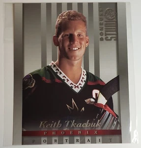 1997 Keith Tkachuk Donruss Studio 8" x 10" Hockey Card #8 Phoenix Coyotes - Picture 1 of 2
