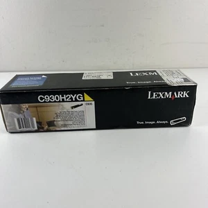 Cartucho de tóner amarillo original Lexmark C935 C930H2YG - Imagen 1 de 5
