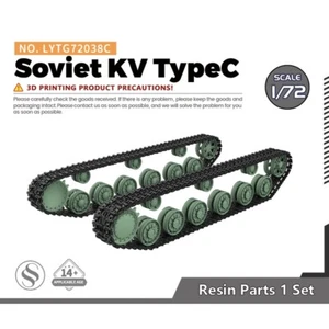 SSMODEL 038C 1/72 Model Upgrade Parts Soviet KV TypeC - Picture 1 of 3