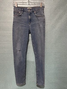 Agolde Sophie Crop Jeans Distressed Size 26 - Picture 1 of 5