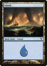 Island (#234) - Foil Avacyn Restored MP MTG