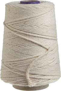 Butchers Cooking Twine, Heavy Duty, 500Ft,16 Ply, 2.4Mm, -Safe Cotton Kitchen St - Picture 1 of 12