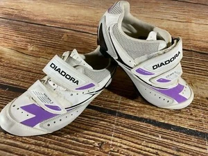 DIADORA Escape 2 Cycling MTB Shoes Mountain Bike Ladies EU38 US7 Mondo 230 cs951 - Picture 1 of 7
