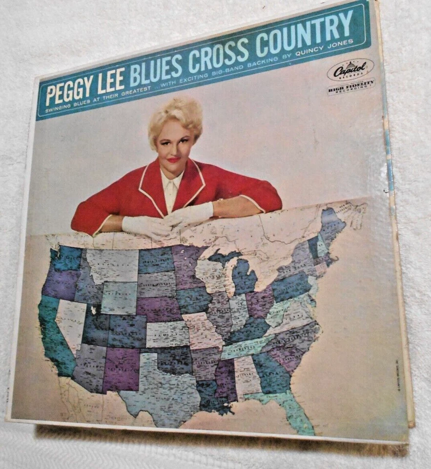 Peggy Lee Blues Cross Country, Record Foto 1 de 1