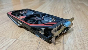 Good Value Card! MSi GeForce GTX 760 GPU 2GB Graphics Video Gaming Card (Ref 8) - Picture 1 of 12