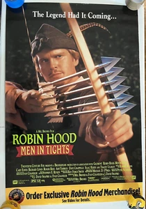 Robin Hood Men in Tights Original video release poster 27 x 40 Rolled - Picture 1 of 1