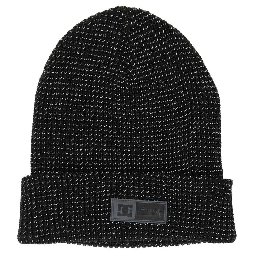 DC Shoes Sight Beanie Reflective Black 2024 New Ski Snowboard - Image 1 of 1