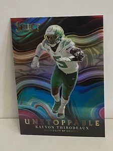 Kayvon Thibodeaux, 2022 Select, Unstoppable Prizm, card US-KT, Free Shipping ! - Picture 1 of 2