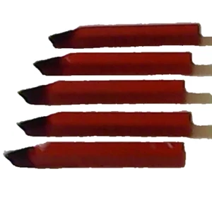 Carbide Tipped Tool Bit ER-6 Grade C6 5 Pieces New - Picture 1 of 3