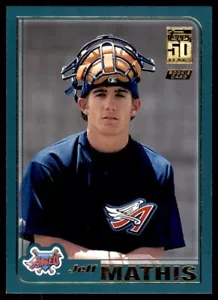 2001 TOPPS TRADED. JEFF MATHIS ANAHEIM ANGELS #T258 - Picture 1 of 2