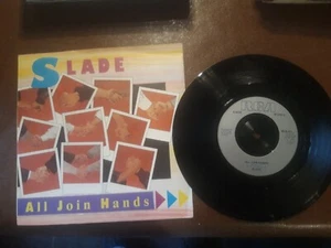 SLADE ALL JOIN HANDS 45 RPM VINYL SINGLE 1984 - Picture 1 of 2