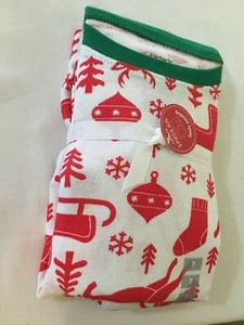 NWT Carter's Red Reindeer Ornaments Pajamas Set kids Cotton Christmas - Picture 1 of 2