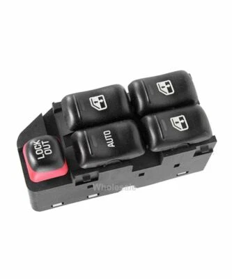 Interruptor de ventana eléctrica de puerta de 3,1 L para Chevrolet Malibu Oldsmobile Cutlass C938 Foto 1 de 4