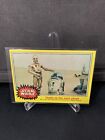 1977 Star Wars Series 3 Droids On The Sand Planet Card #143 R2-D2 C-3PO