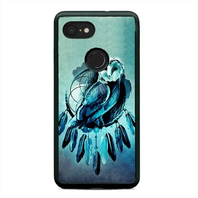 Owl Dreamcatcher Native American Amulet Case Cover For Google Pixel 3 3XL 2XL - Image 1 of 4